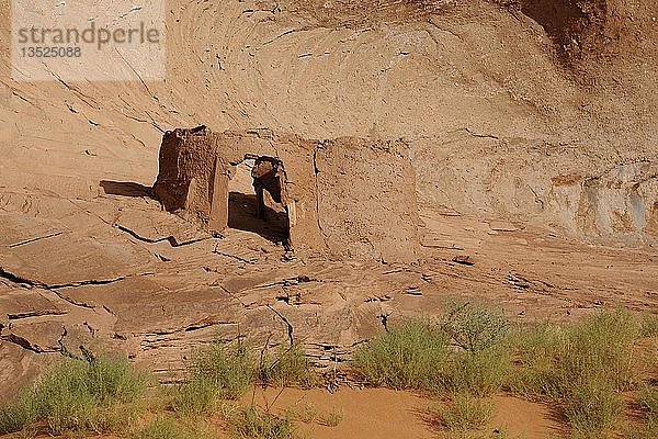 Echo Point Ruins  etwa 1000 Jahre alt  Monument Valley  Arizona  USA  Nordamerika