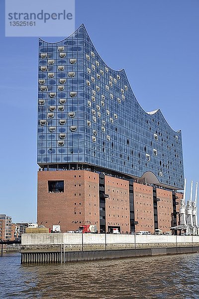 Elbphilharmonie  Kehrwiederspitze  Hamburg  Deutschland  Europa