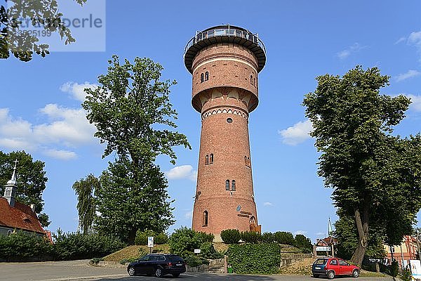 Museum und Cafe  Wasserturm  Gizycko  Ermland-Masuren  Polen  Europa