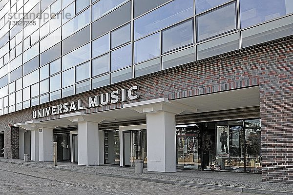 Gebäude von Universal Music in Berlin  Deutschland  Europa