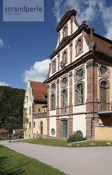 Zisterzienserkloster Bronnbach  Refektorium  Taubertal  Baden-Württemberg  Deutschland  Europa