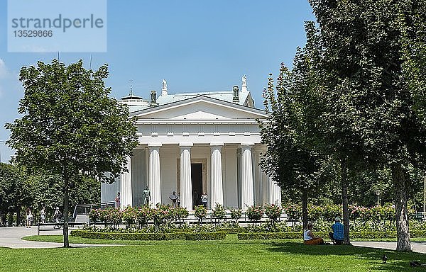 Theseustempel  Volksgarten oder Volkspark  Wien  Bundesland Wien  Österreich  Europa