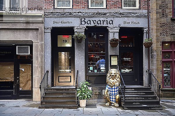 Bavaria Beer House  Wall Street  Finanzviertel  Manhattan  New York City  USA  Nordamerika