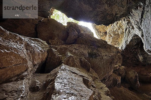 Kakushöhle  Mechernich  Nordeifel  Eifel  Nordrhein-Westfalen  Deutschland  Europa