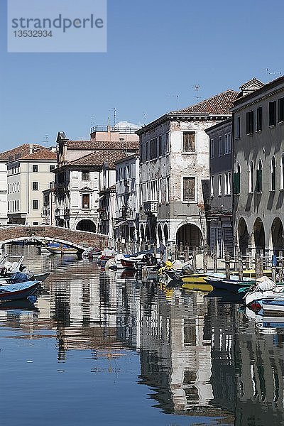 Canale della Vena  Chioggia  Venetien  Italien  Europa