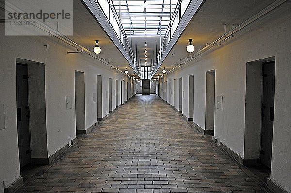 Zellenblock des Frauenkonzentrationslagers Ravensbrueck  Brandenburg  Deutschland  Europa