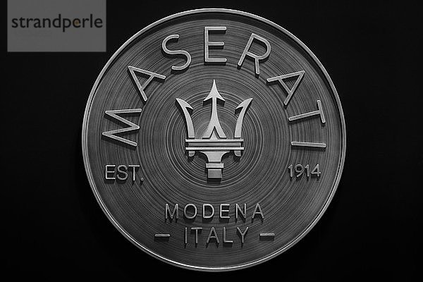 Logo Maserati  Schweiz  Europa