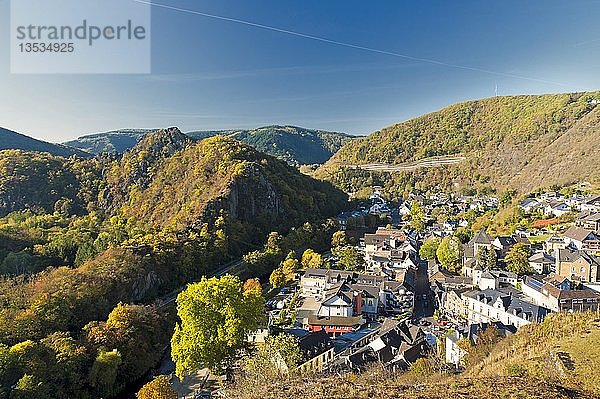 Altenahr im Ahrtal  Rheinland Pfalz  Deutschland  Europa