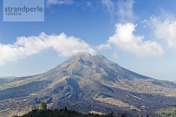 Vulkan Gunung Batur  Bali  Indonesien  Asien