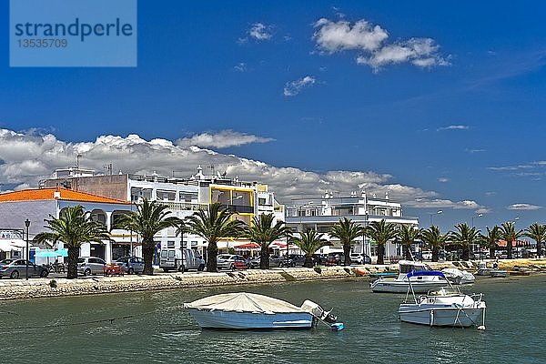 Hafenviertel  Santa Luzia  Algarve  Portugal  Europa