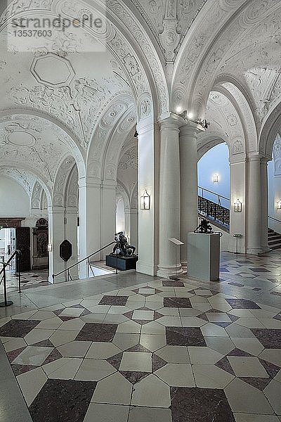 Treppenhaus  Nationalmuseum  München  Oberbayern  Bayern  Deutschland  Europa