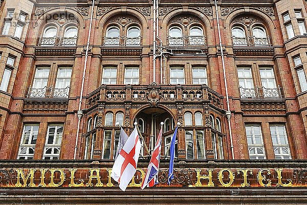 Midland Hotel  Manchester  England  Vereinigtes Königreich  Europa