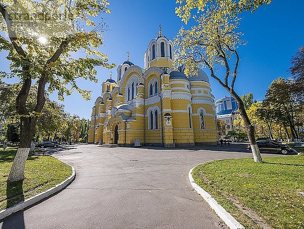 Wladimir-Kathedrale  Kiew  Oblast Kiew  Ukraine  Europa