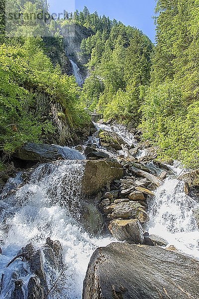 Umballfall-Bach im Nationalpark Hohe Tauern  Osttirol  Österreich  Europa