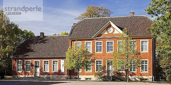 Museum für Westfälische Literatur  Herrenhaus  Kulturgut Haus Nottbeck  Oelde  Münsterland  Nordrhein-Westfalen  Deutschland  Europa