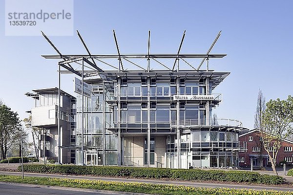 Technologie- und Gründerzentrum Hamtec  Hauptgebäude  Hamm  Ruhrgebiet  Nordrhein-Westfalen  Deutschland  Europa
