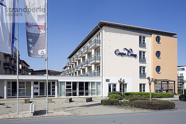 Campus Lounge  Boarding House und Tagungszentrum am Hauptcampus der Universität Paderborn  Paderborn  Ostwestfalen  Nordrhein-Westfalen  Deutschland  Europa