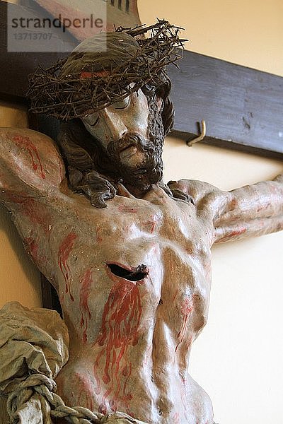 Jesus Christus  Kruzifix  Kirche der Muttergottes von Loreto  Prag.