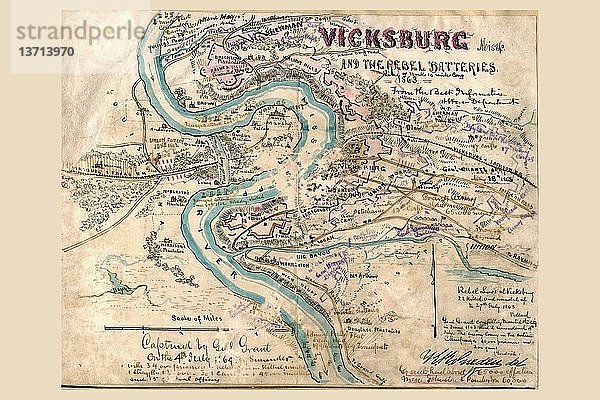 Belagerung von Vicksburg 1863