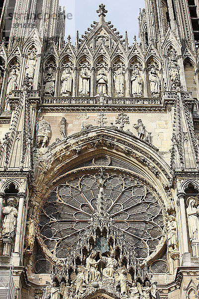 Westflügel der Kathedrale von Reims