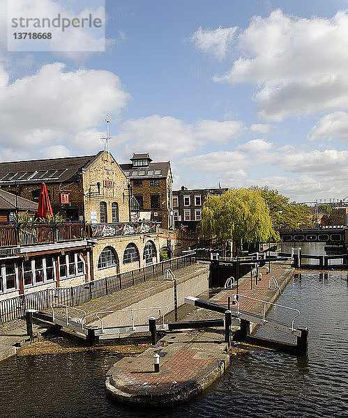 Regent´s Kanal  Camden Lock  London