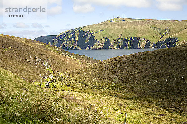 Saxa Vord ehemaliges Militärgelände  Unst  Shetlandinseln  Schottland