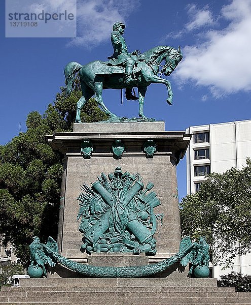 Skulptur von General George B. McClellan 2010