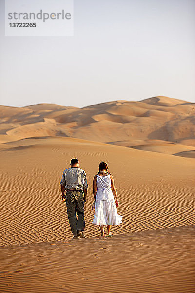 Trekking in der Wüste Liwa