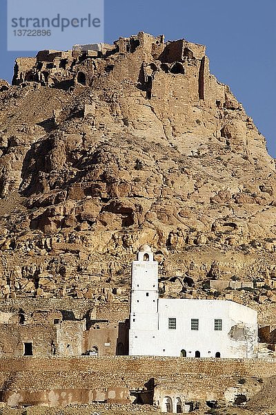 Dorfmoschee von Douirette  Douirette  Tunesien.