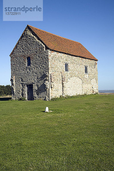 Sächsische Kapelle von St. Peter-on-the-Wall  Bradwell-on-Sea  Essex  England