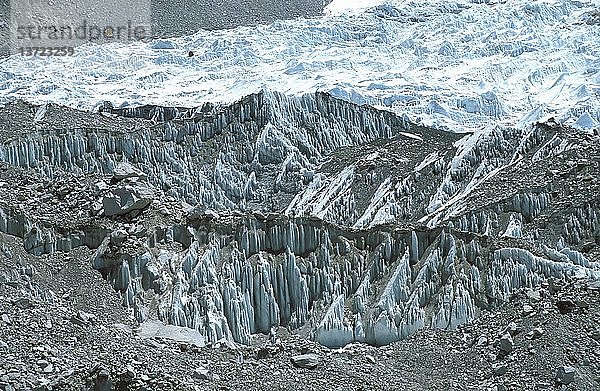 Gletscher im Himalaya  Nepal.