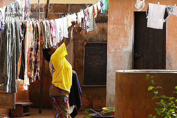 Afrikanische Heimat - Wäsche