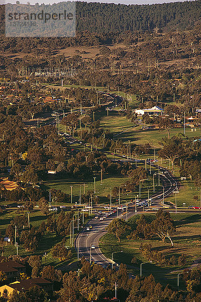 Australische Wohnungen Tuggeranong  ein Vorort von Canberra Australisches Hauptstadtterritorium  Australien