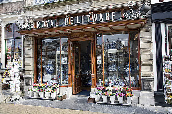 Porzellanladen Royal Delftware  Delft  Niederlande