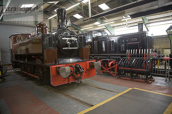 Historische Dampfmaschinen im George Stephenson Museum  North Shields  Northumberland  England