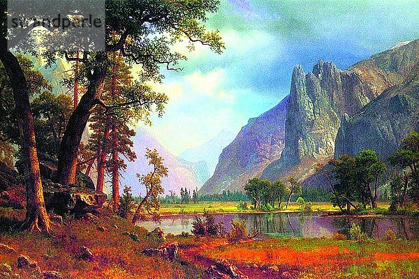 Yosemite-Tal 1865