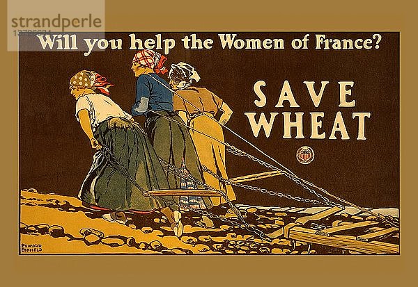 Weizen sparen 1917