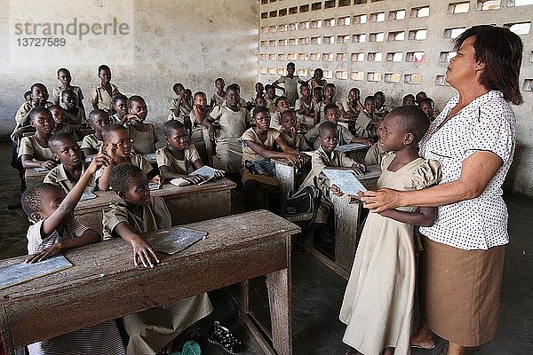 Grundschulen in Afrika.