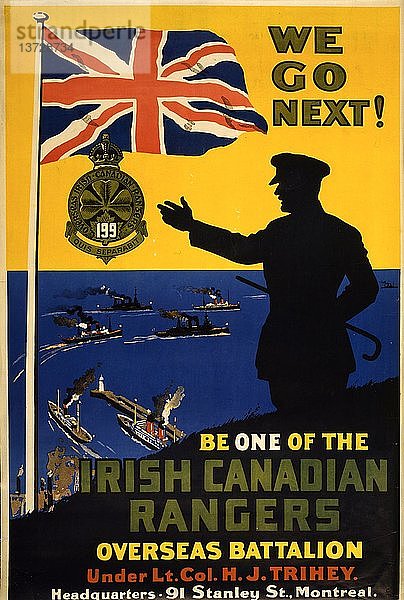 Wir sind die Nächsten! Irisch-Kanadische Rangers... 1918