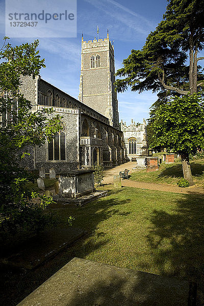 Kirche St. Mary  Woodbridge  Suffolk  England