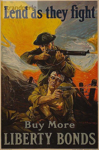 Lend as they fight - Mehr Freiheitsanleihen kaufen 1918