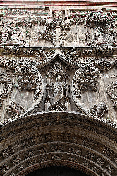 Skulpturen der Kathedrale von Málaga