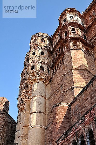 Das Mehrangarth Fort in Jodhpur.