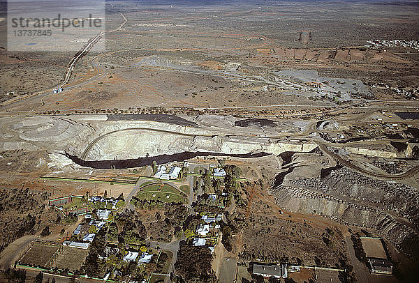 Tagebau für Silber  Blei und Zink  Broken Hill  im äußersten Westen von New South Wales  Australien