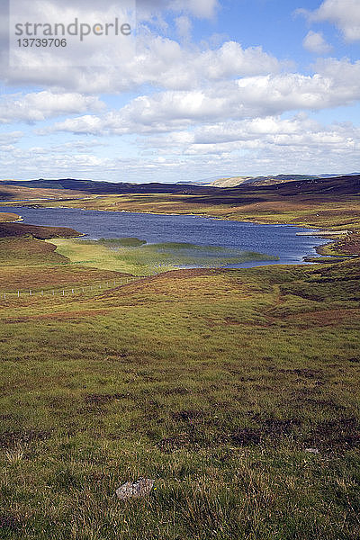 Loch of Flatpunds  bei Walls  Festland  Shetlandinseln  Schottland