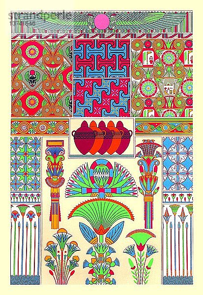 Ägyptisches Dekor 1888