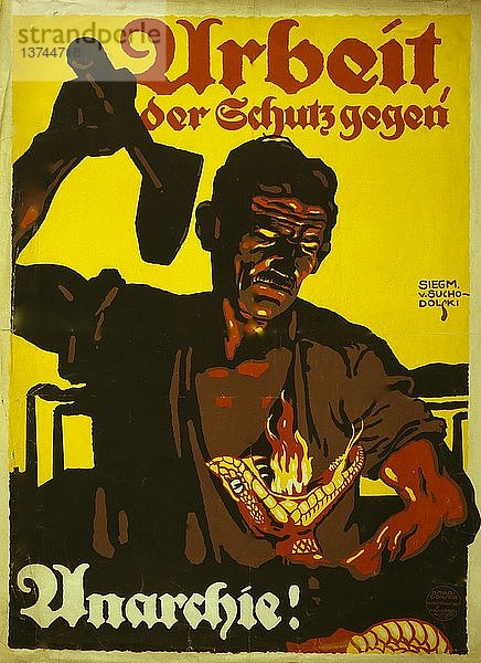 Arbeit  der Schutz gegen Anarchie   Arbeit  der Schutz gegen Anarchie. 1919'