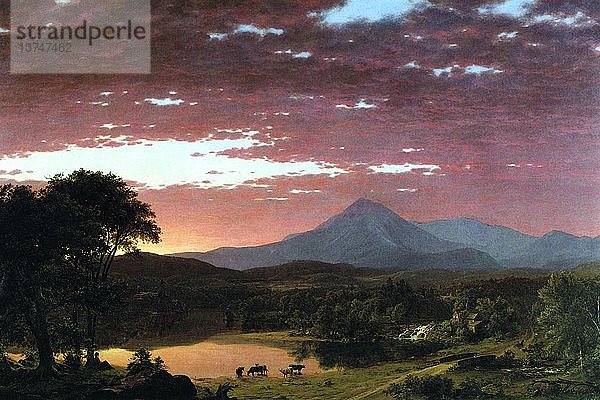 Berg Ktaadn (Katahdin) 1860