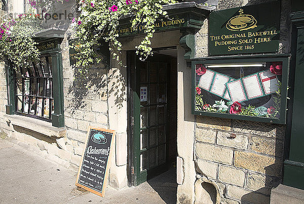 Bakewell Pudding Shop  Bakewell  Derbyshire  England