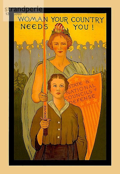 Frauen  euer Land braucht euch! 1917